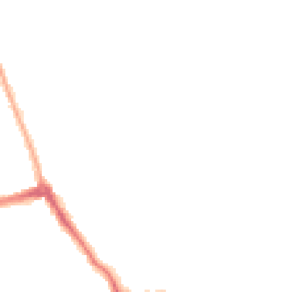 Night-time road noise heatmap for CH45 6XL