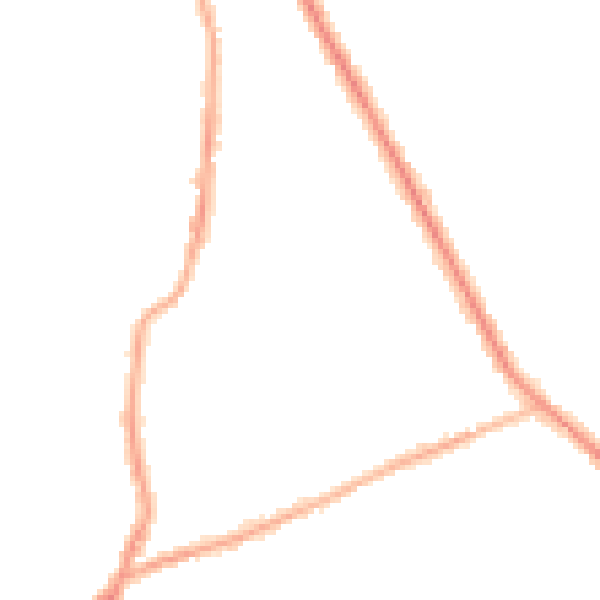 Night-time road noise heatmap for CH45 7NJ
