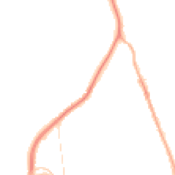 Night-time road noise heatmap for CH45 8JZ