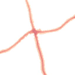 Night-time road noise heatmap for CH46 0PD