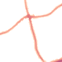 Night-time road noise heatmap for CH46 0PG