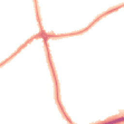 Night-time road noise heatmap for CH46 0PY