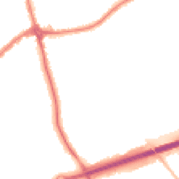 Night-time road noise heatmap for CH46 0QB