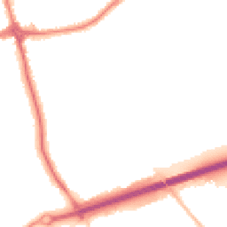 Night-time road noise heatmap for CH46 0QD
