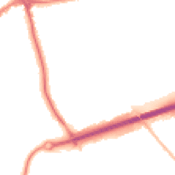 Night-time road noise heatmap for CH46 0QF