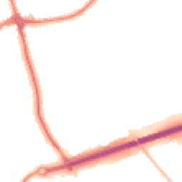 Night-time road noise heatmap for CH46 0QJ