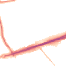 Night-time road noise heatmap for CH46 0QR