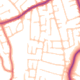 Daytime road noise heatmap for CH46 0RD