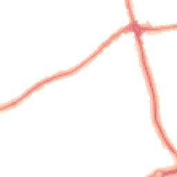 Night-time road noise heatmap for CH46 0RF