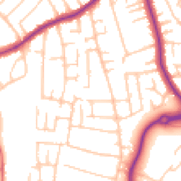 Daytime road noise heatmap for CH46 0SB