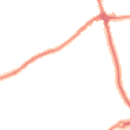 Night-time road noise heatmap for CH46 0SE