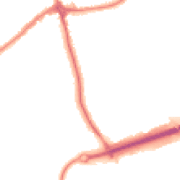 Night-time road noise heatmap for CH46 0SN