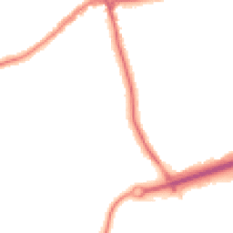 Night-time road noise heatmap for CH46 0TB