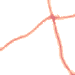 Night-time road noise heatmap for CH46 0UG