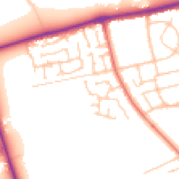 Daytime road noise heatmap for CH46 1PU