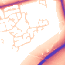 Daytime road noise heatmap for CH46 1QB