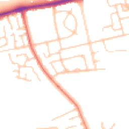 Daytime road noise heatmap for CH46 1RH