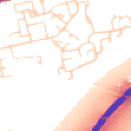 Daytime road noise heatmap for CH46 1RP
