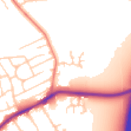Daytime road noise heatmap for CH46 1SS