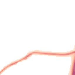 Night-time road noise heatmap for CH46 1SS