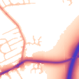 Daytime road noise heatmap for CH46 1SX