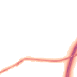 Night-time road noise heatmap for CH46 1SX