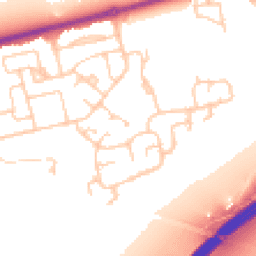 Daytime road noise heatmap for CH46 2PL