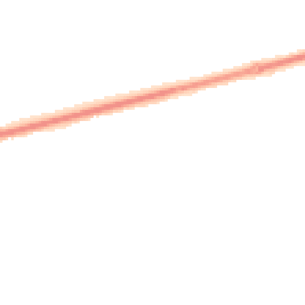 Night-time road noise heatmap for CH46 2QQ