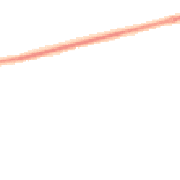 Night-time road noise heatmap for CH46 2QW