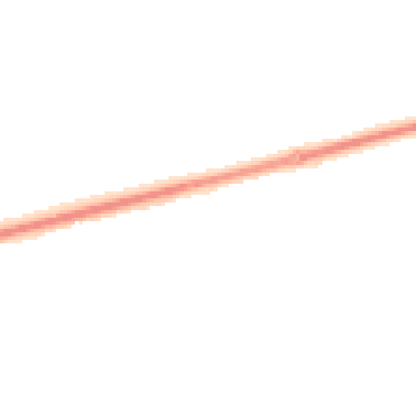 Night-time road noise heatmap for CH46 2RN