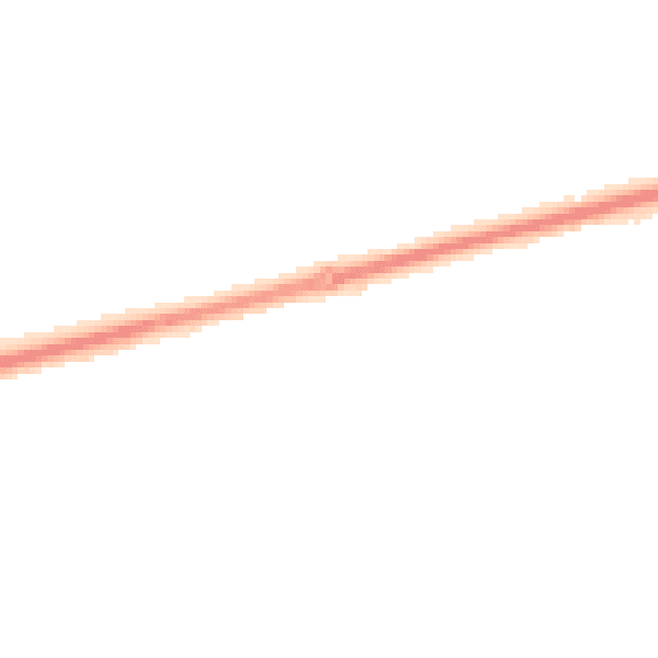 Night-time road noise heatmap for CH46 2RR