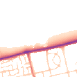 Daytime road noise heatmap for CH46 3RL