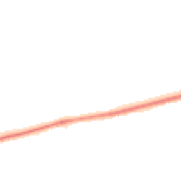 Night-time road noise heatmap for CH46 3RL