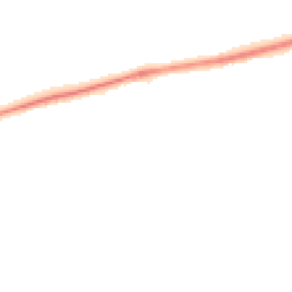 Night-time road noise heatmap for CH46 3SG