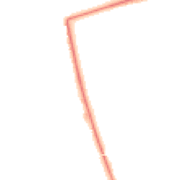 Night-time road noise heatmap for CH46 4TD