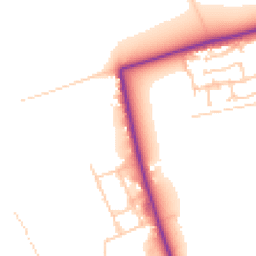 Daytime road noise heatmap for CH46 4TH