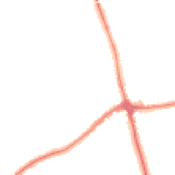 Night-time road noise heatmap for CH46 6AP