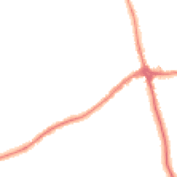 Night-time road noise heatmap for CH46 6DA