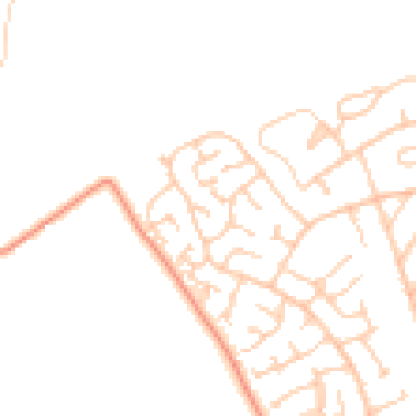 Daytime road noise heatmap for CH46 6FA