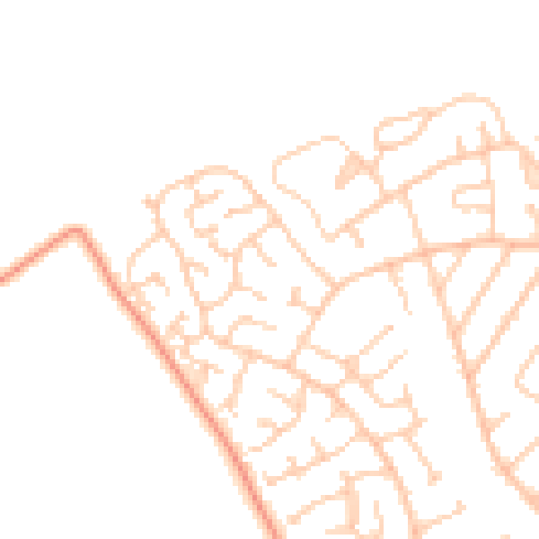 Daytime road noise heatmap for CH46 6JH