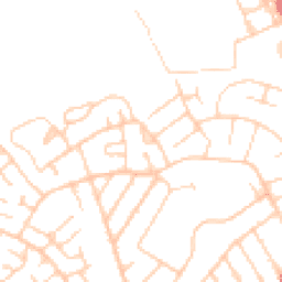 Daytime road noise heatmap for CH46 7SE