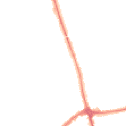 Night-time road noise heatmap for CH46 7TU