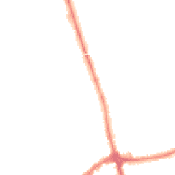 Night-time road noise heatmap for CH46 7UR