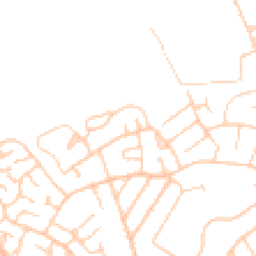 Daytime road noise heatmap for CH46 7UY