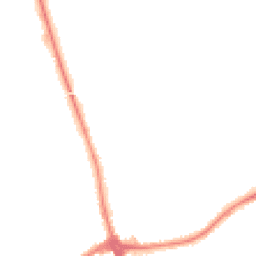 Night-time road noise heatmap for CH46 8TE