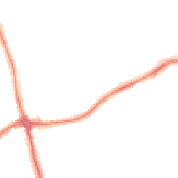 Night-time road noise heatmap for CH46 8TU