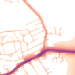 Daytime road noise heatmap for CH46 8UH