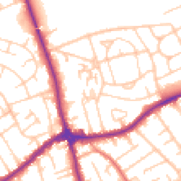 Daytime road noise heatmap for CH46 8US