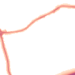 Night-time road noise heatmap for CH46 9QG