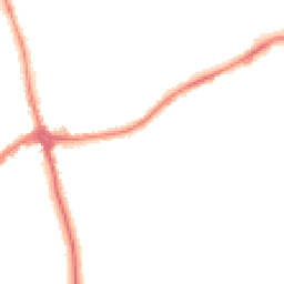 Night-time road noise heatmap for CH46 9QH